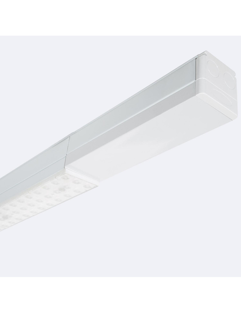 Rail Aluminium de Fin avec Embellisseur pour Barre Linéaire LED 25cm Trunking Easy Line LEDNIX