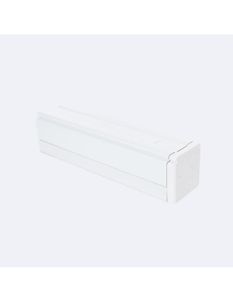 Rail Aluminium de Fin avec Embellisseur pour Barre Linéaire LED 25cm Trunking Easy Line LEDNIX