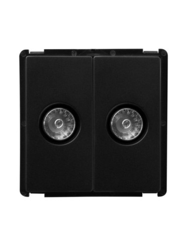 Prise Double TV Modern