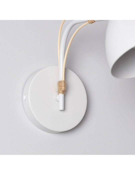 Lampe Murale Orientable Bois et Métal Cubal