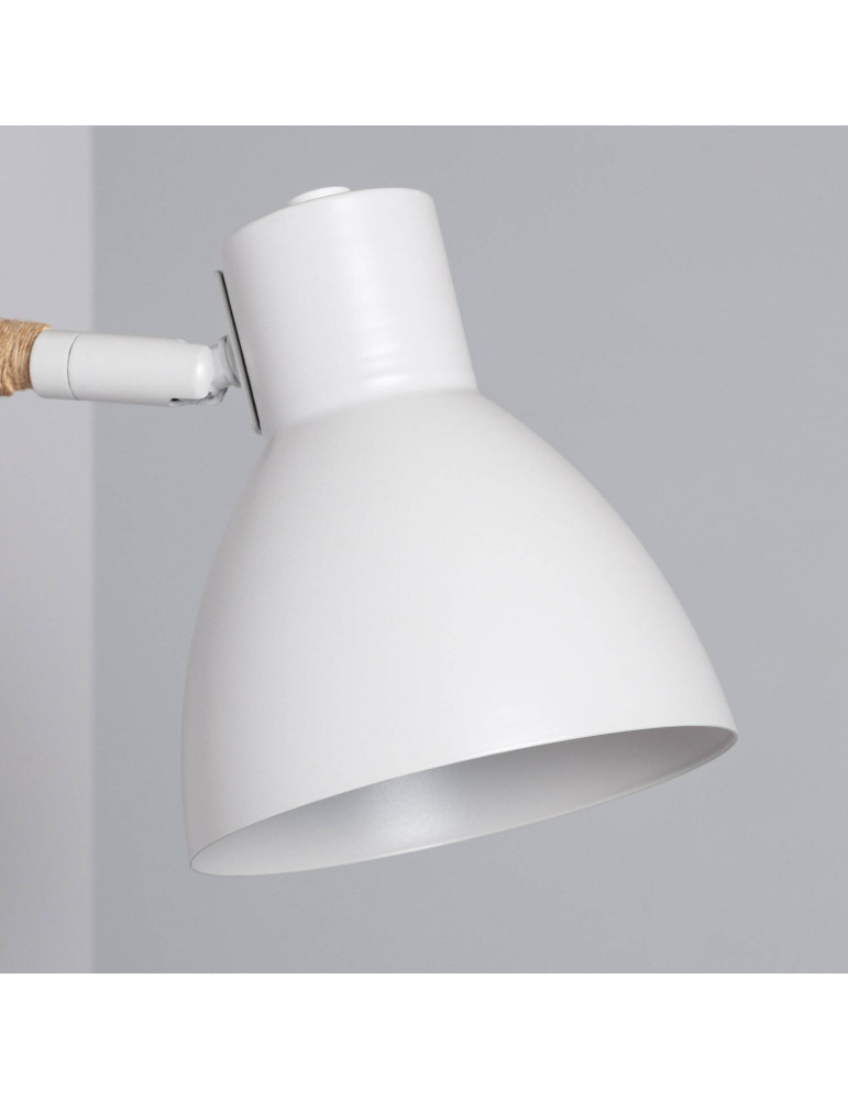 Lampe Murale Orientable Bois et Métal Cubal