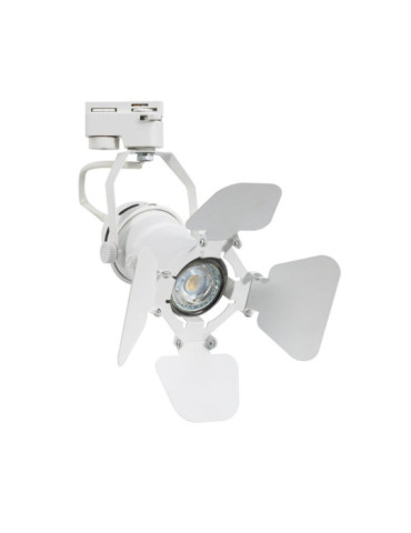 Spot à Douille sur Rail Triphasé Cinema Kurangna pour Ampoule GU10