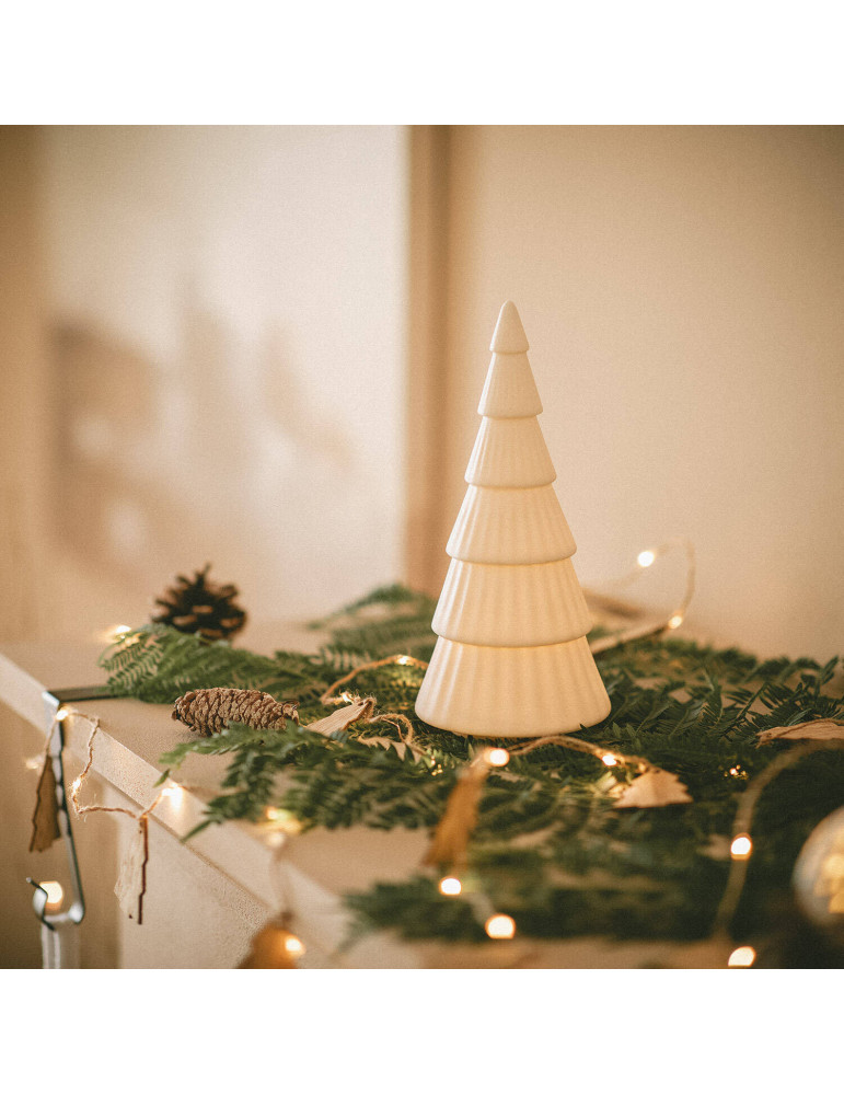 Sapin de Noël LED avec Batterie Schnee