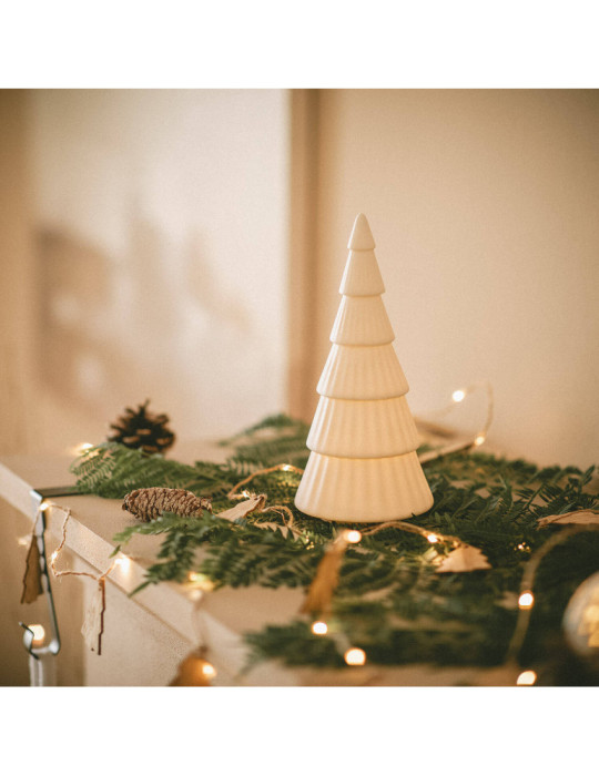 Sapin de Noël LED avec Batterie Schnee