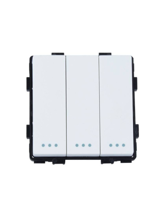 Va-et-Vient Triple avec Cadre PC Modern