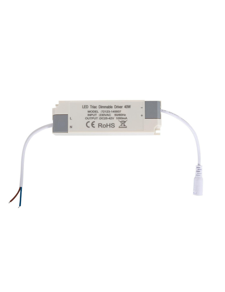 Panneau LED 120x30 cm Dimmable 40W 4000lm Microprismatique (UGR17)