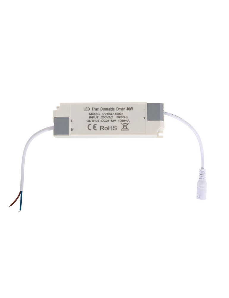Panneau LED 120x30 cm Dimmable 40W 4000lm Microprismatique (UGR17)