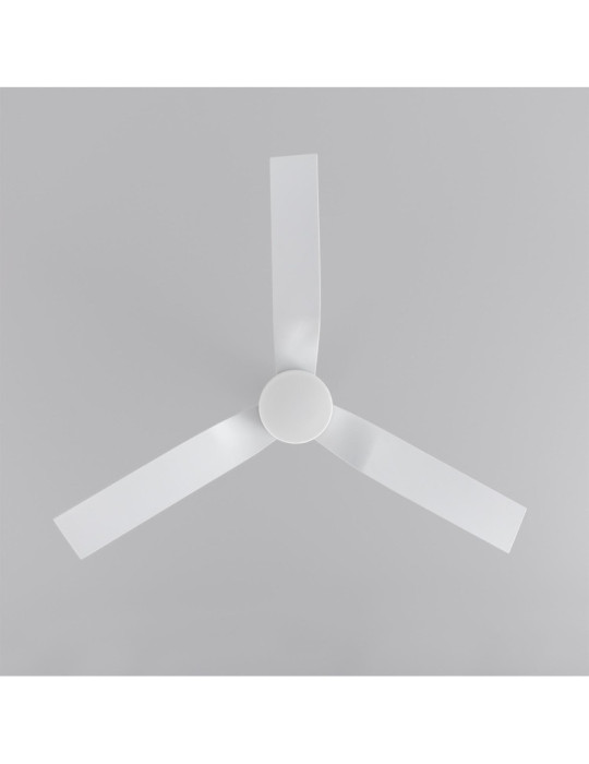 Ventilateur de plafond Silencieux Minimal Blanc 132cm Moteur DC