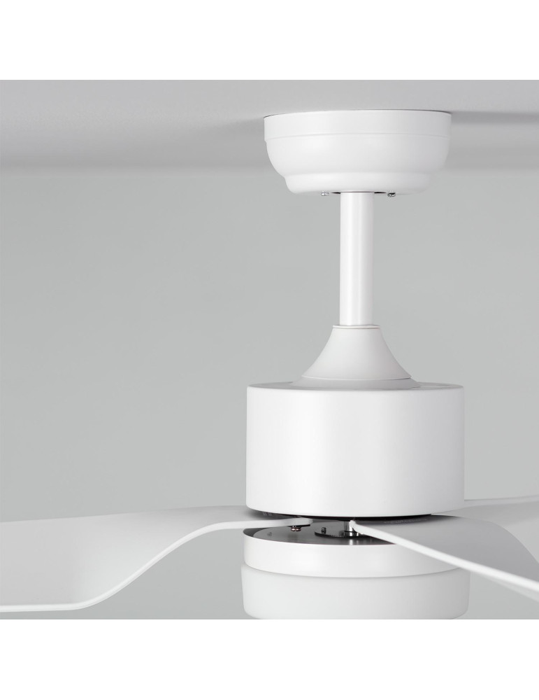 Ventilateur de plafond Silencieux Minimal Blanc 132cm Moteur DC
