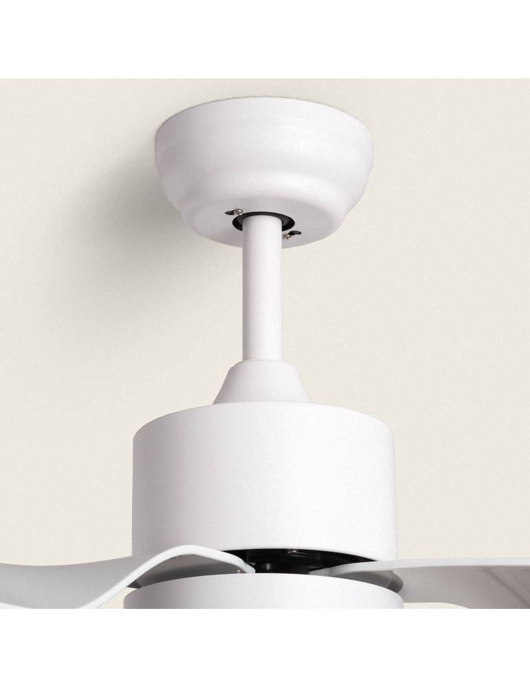 Ventilateur de plafond Silencieux Minimal Blanc 132cm Moteur DC