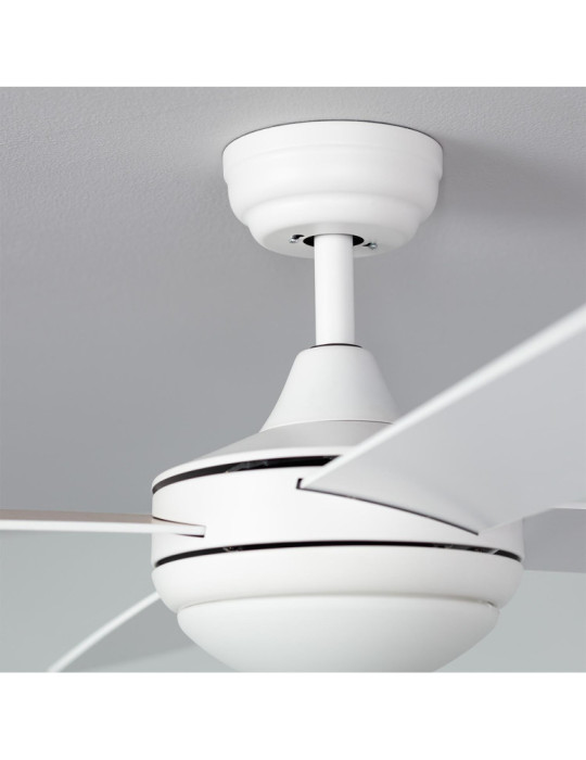 Ventilateur de plafond Silencieux Blanc Navy 132cm Moteur DC