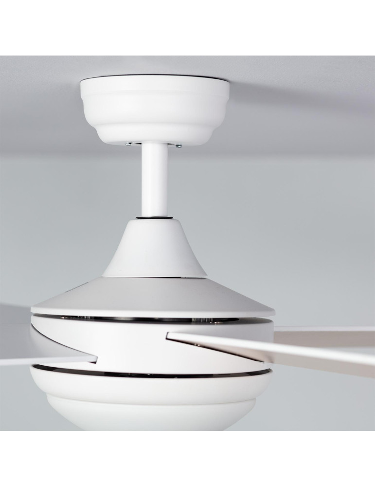 Ventilateur de plafond Silencieux Blanc Navy 132cm Moteur DC