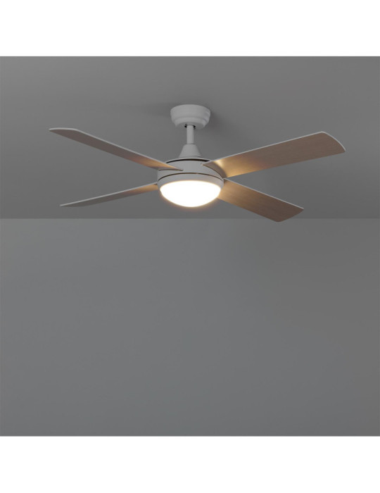 Ventilateur de plafond Silencieux Blanc Navy 132cm Moteur DC