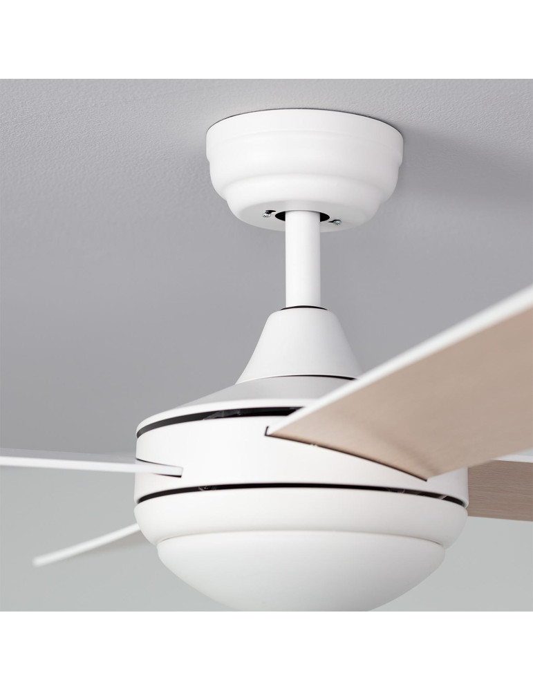 Ventilateur de plafond Silencieux Blanc Navy 132cm Moteur DC