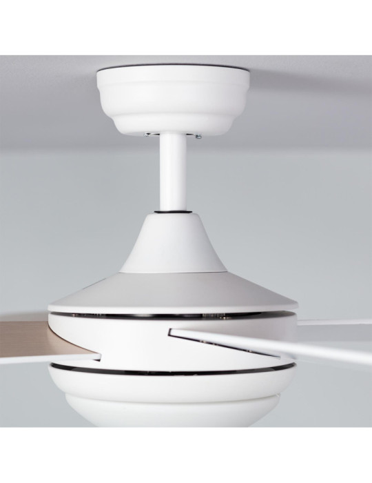 Ventilateur de plafond Silencieux Blanc Navy 132cm Moteur DC