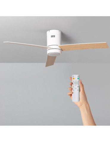 Ventilateur de Plafond Silencieux Tydir Bois 132cm Moteur DC