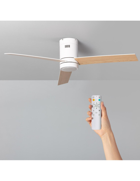 Ventilateur de Plafond Silencieux Tydir Bois 132cm Moteur DC Ventilateur de Plafond Silencieux Tydir Bois 132cm Moteur DC