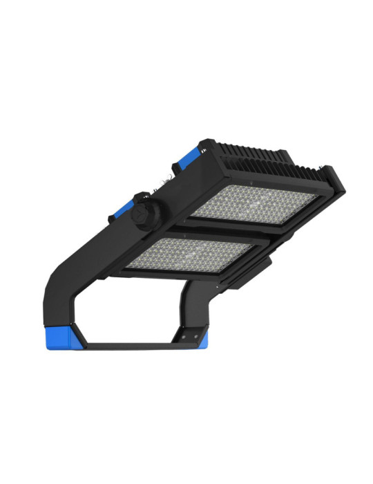 Projecteur LED Stadium Professionnel LUMILEDS 600W Stadium 170lm/W IP66 INVENTRONICS Dimmable 1-10 V