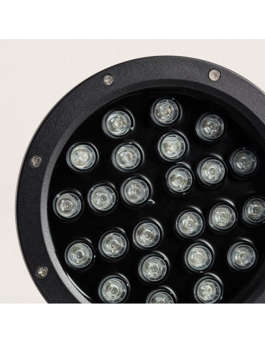 Spot Extérieur LED 24W RGB Colmar sur Piquet