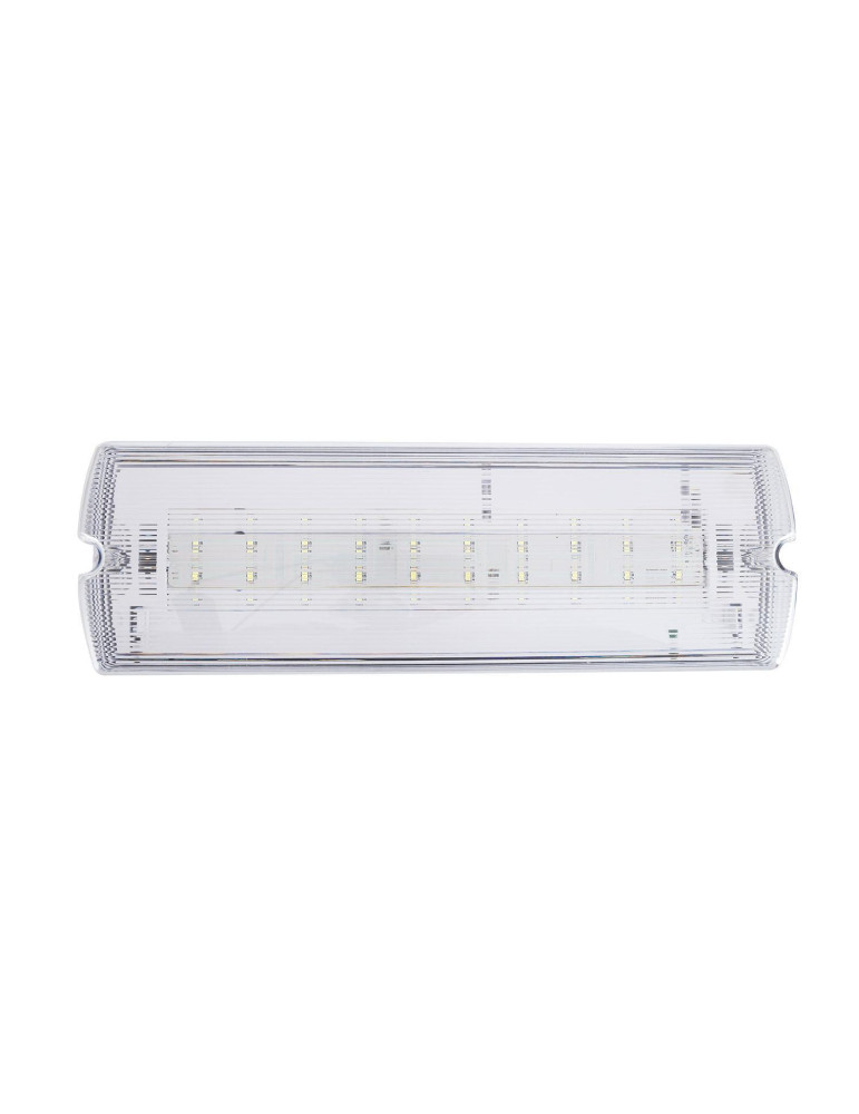 Balise de Secours LED En saillie 200lm Permanent/Non permanent IP65