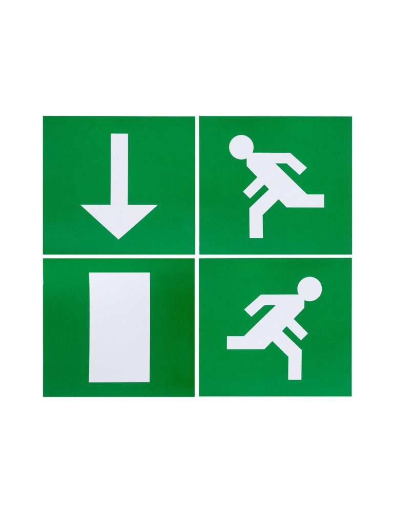 Balise de Secours LED En saillie 200lm Permanent/Non permanent IP65