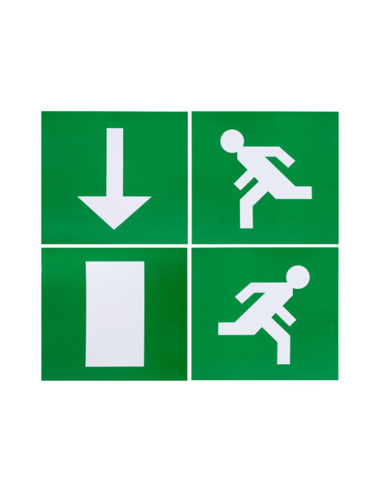 Balise de Secours LED En saillie 200lm Permanent/Non permanent IP65