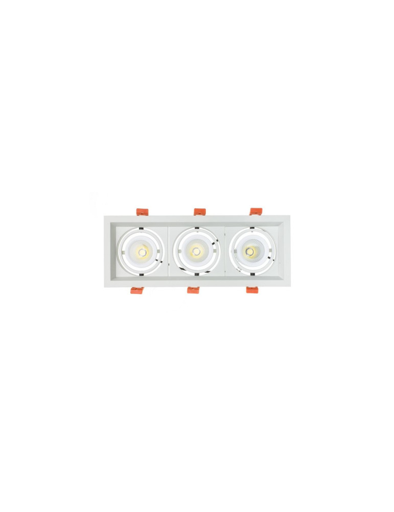 Spot LED Downlight CREE-COB Madison Orientable 3x10W LIFUD (UGR 19) Coupe 295x110mm
