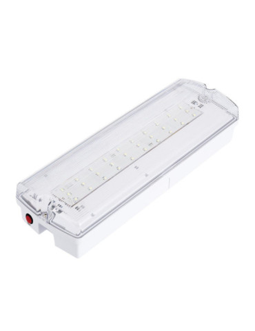 Balise de Secours LED 3W IP65 avec Autotest