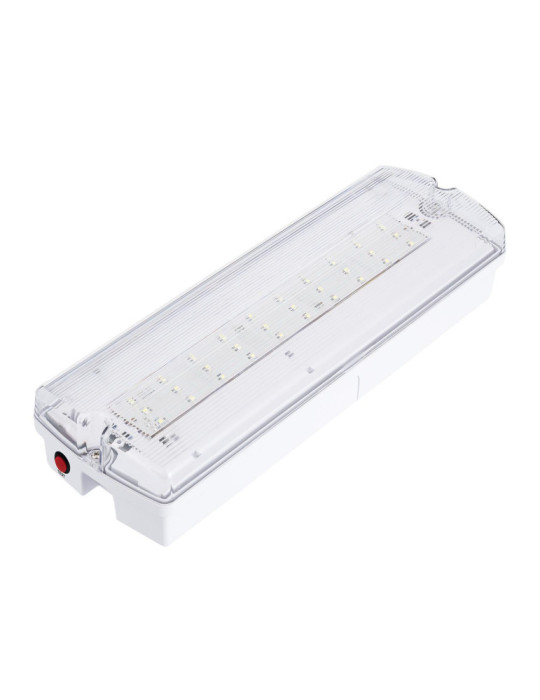 Balise de Secours LED 3W IP65 avec Autotest Balise de Secours LED 3W IP65 avec Autotest