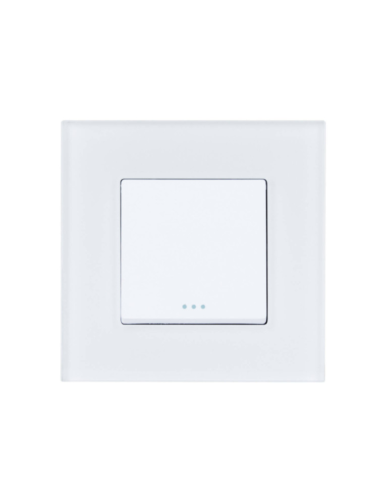 Bouton Poussoir Simple avec Cadre PC Modern