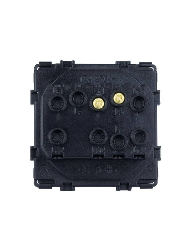 Bouton Poussoir Simple avec Cadre PC Modern