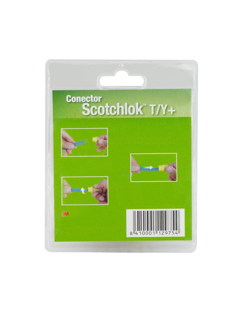 Connecteurs de Fils à Ressort Scotchlok™ T/Y 1-5mm² 3M™ (9 Un) 3M-7010233168-GS