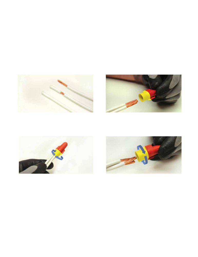 Connecteurs de Fils à Ressort Scotchlok™ T/Y 1-5mm² 3M™ (9 Un) 3M-7010233168-GS