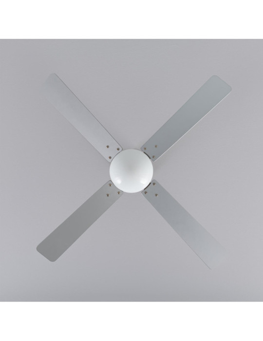 Ventilateur de Plafond Silencieux Cygnus Niquel 107cm Moteur DC WiFi