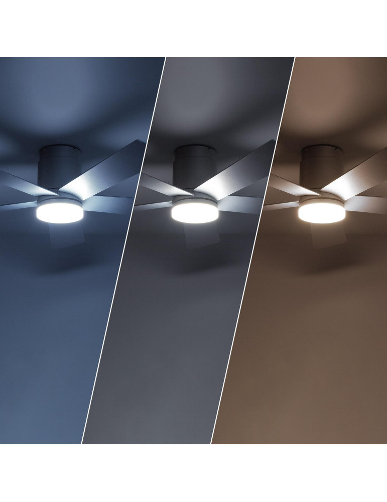 Ventilateur de Plafond Silencieux Flatiron 132 cm Moteur DC