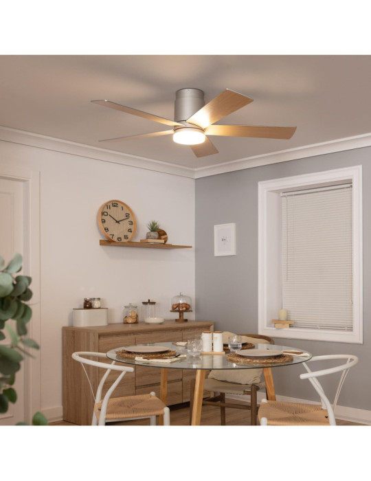 Ventilateur de Plafond Silencieux Flatiron 132 cm Moteur DC