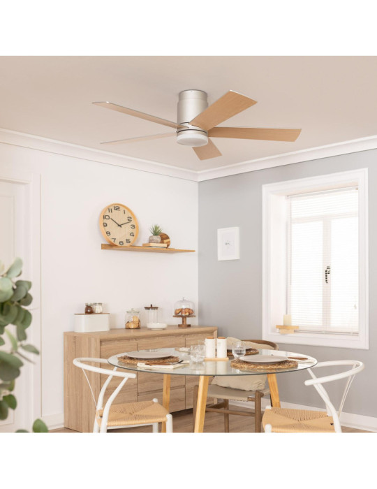 Ventilateur de Plafond Silencieux Flatiron 132 cm Moteur DC