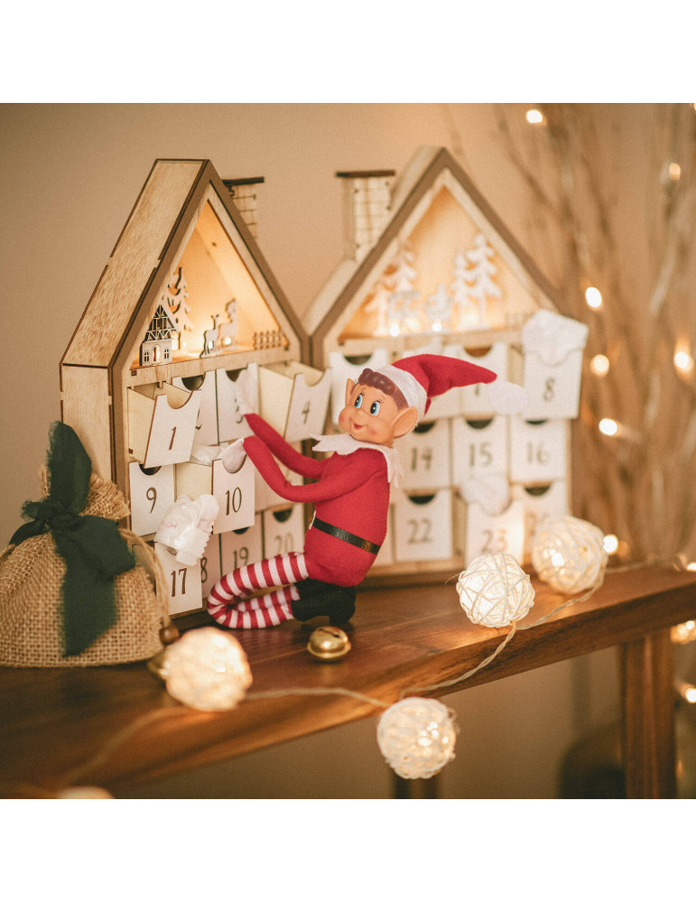 Calendrier de l'Avent LED à Piles Joulud