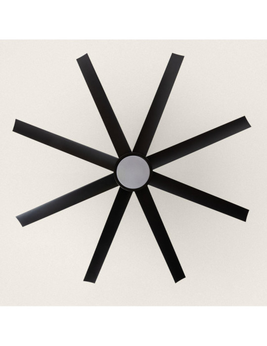 Ventilateur de Plafond Silencieux Hidra Noir 157cm Motor DC