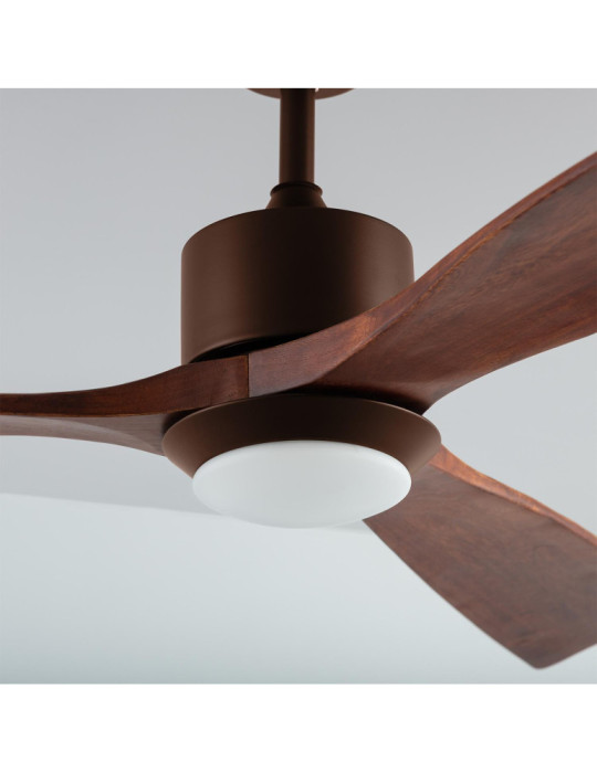 Ventilateur de plafond silencieux Forest Marron 132cm Moteur DC