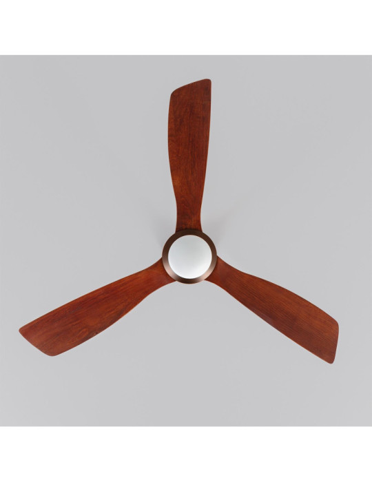 Ventilateur de plafond silencieux Forest Marron 132cm Moteur DC