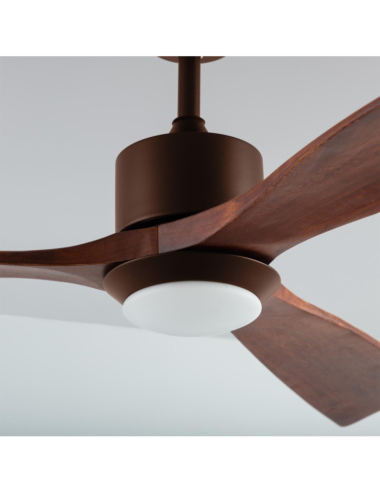Ventilateur de plafond silencieux Forest Marron 132cm Moteur DC