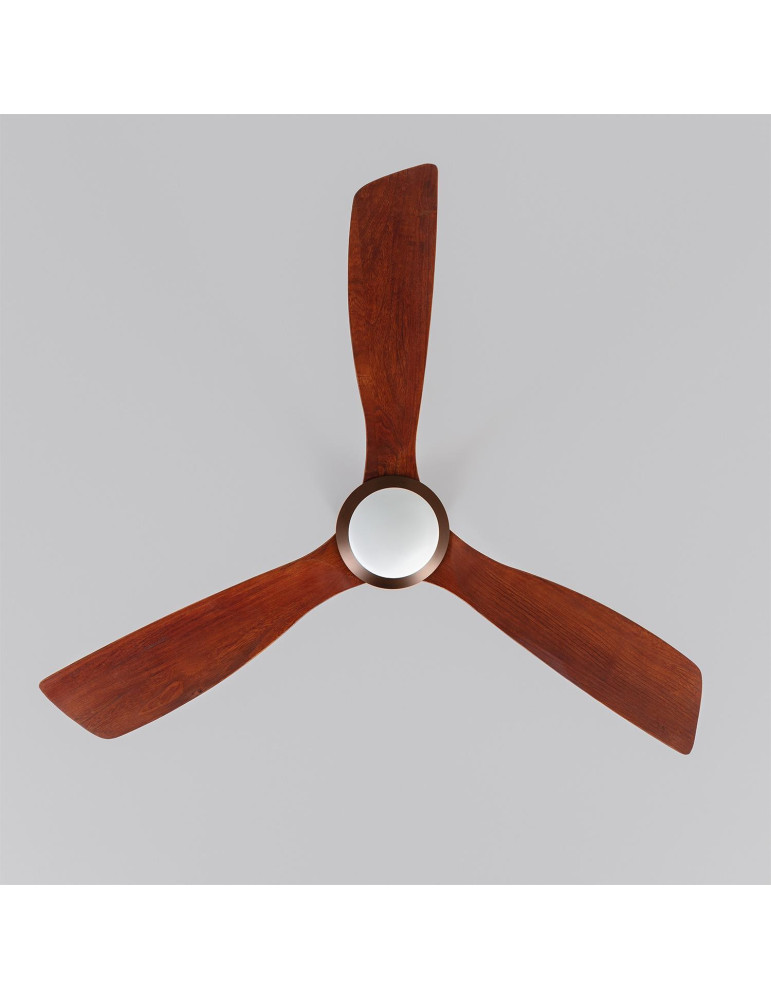 Ventilateur de plafond silencieux Forest Marron 132cm Moteur DC