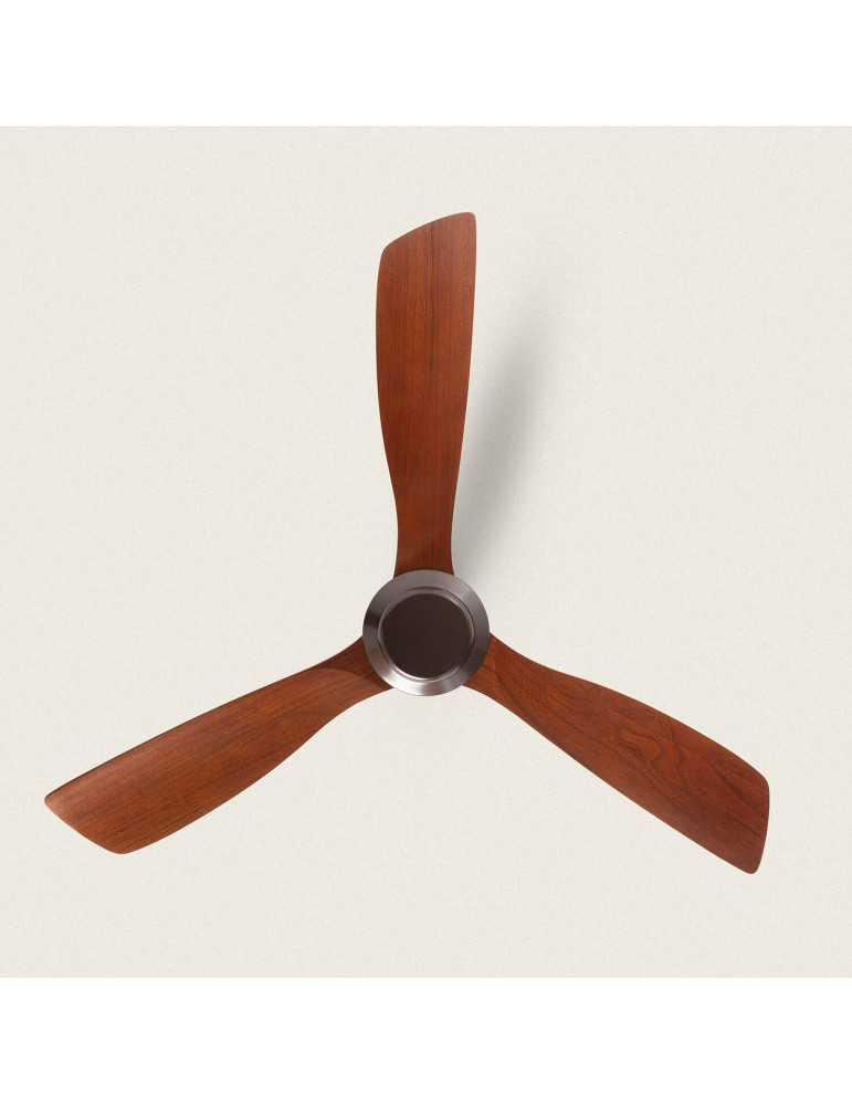 Ventilateur de plafond silencieux Forest Marron 132cm Moteur DC