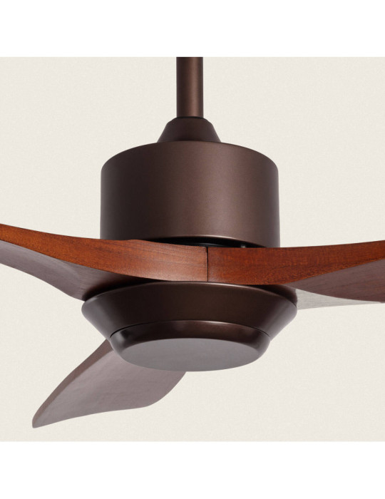 Ventilateur de plafond silencieux Forest Marron 132cm Moteur DC