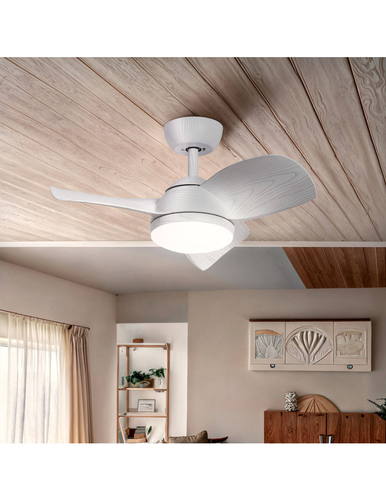 Ventilateur de Plafond Silencieux Poros 35W 76cm Motor DC