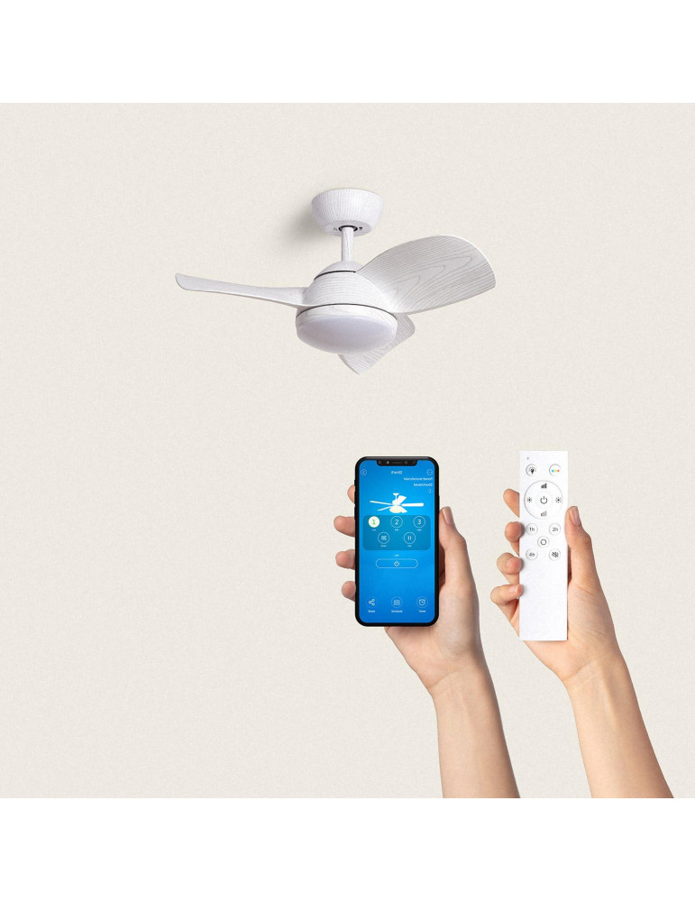 Ventilateur de Plafond Silencieux Poros 35W 76cm Motor DC