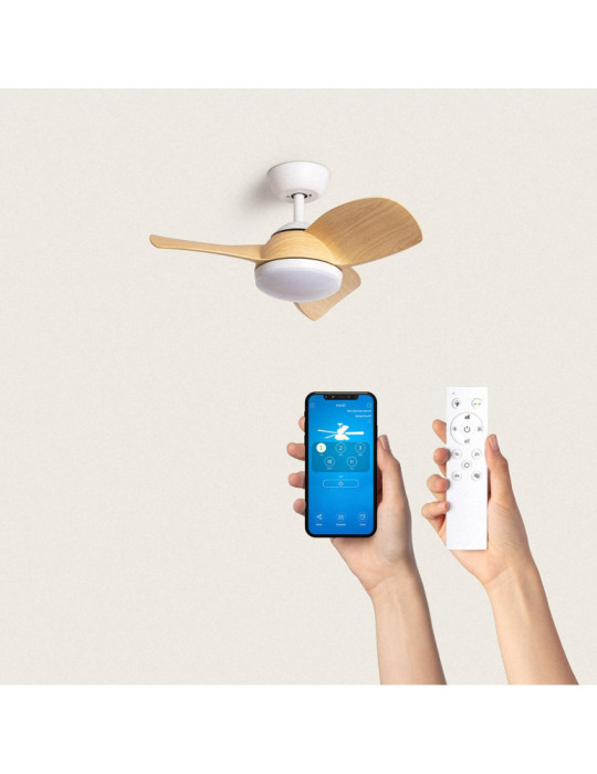 Ventilateur de Plafond Silencieux Poros 35W 76cm Motor DC