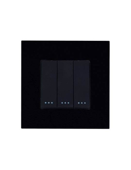 Interrupteur Triple avec Cadre PC Modern
