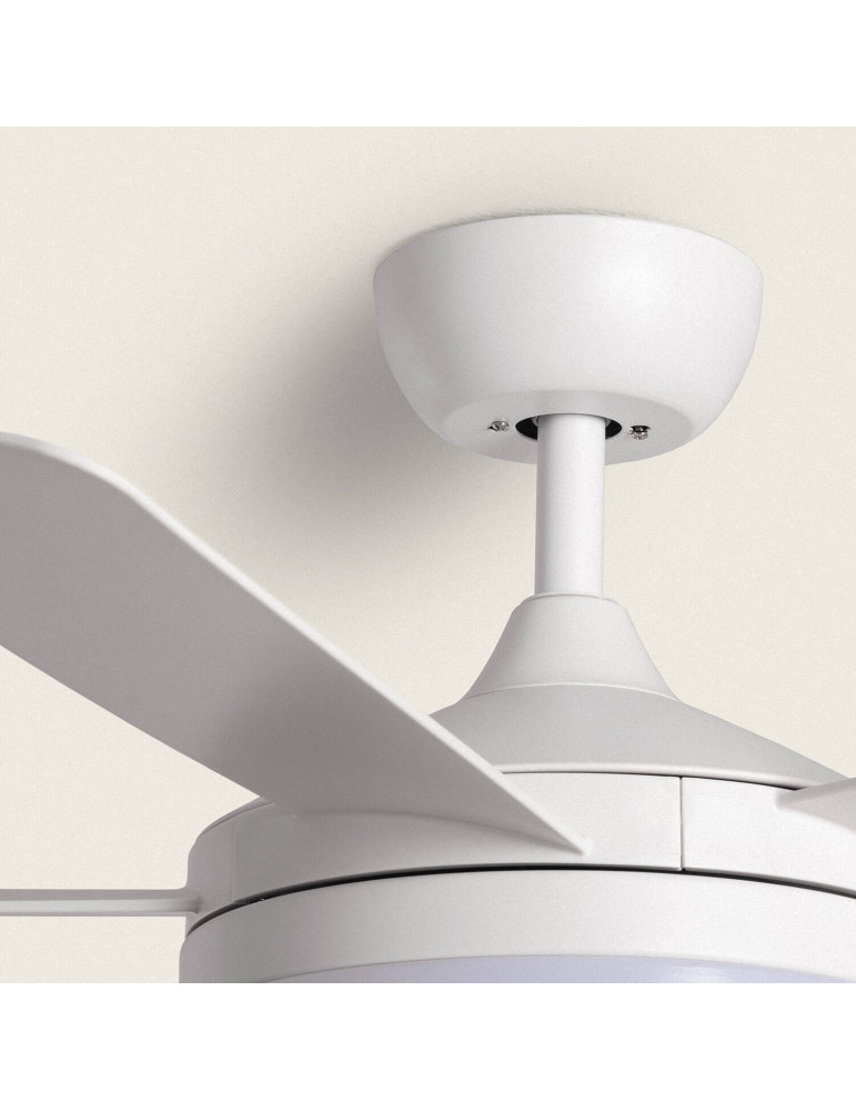 Ventilateur de Plafond Silencieux Patroclo Blanc 106cm Motor DC